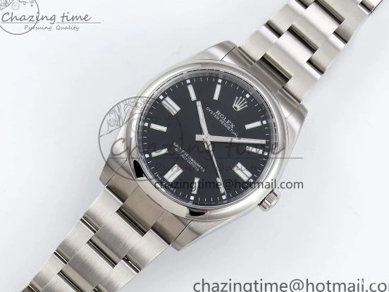 124300 Black Steel Best Oyster APF Edition VR3230 41mm 1:1 904L Dial Perpetual 0409